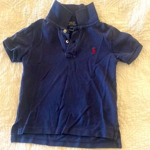 Polo Ralph Lauren navy polo 3T